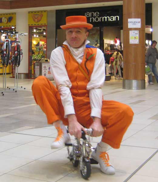 small clown bike